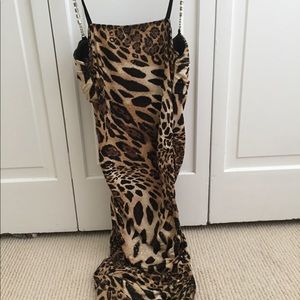 Cheetah print dress